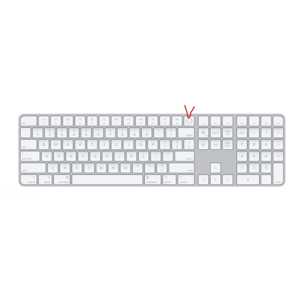 Bàn phím Apple magic keyboard with touch id