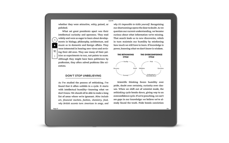 Bản cập nhật Kindle Scribe mới bổ sung một tính năng được chờ đợi từ lâu