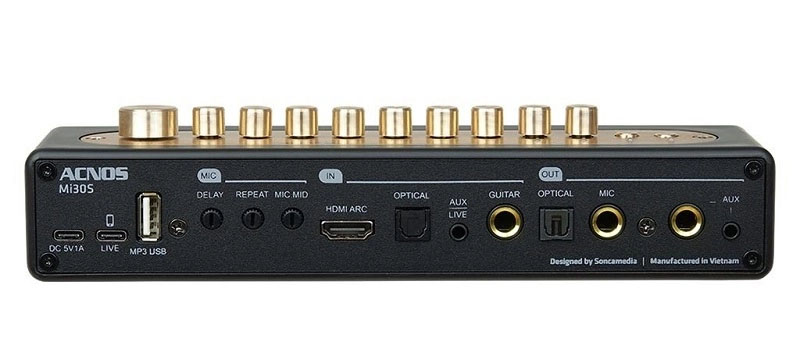 Mic Mi30s V2 bảng điều khiển