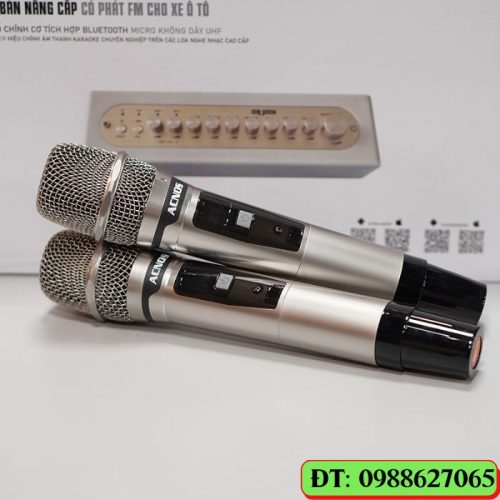 Alternative view of Mic Karaoke Acnos MI30S v2 - Siêu phẩm karaoke mới nhất 2024 - Nâng cấp dàn karaoke của bạn với Acnos MI30S v2