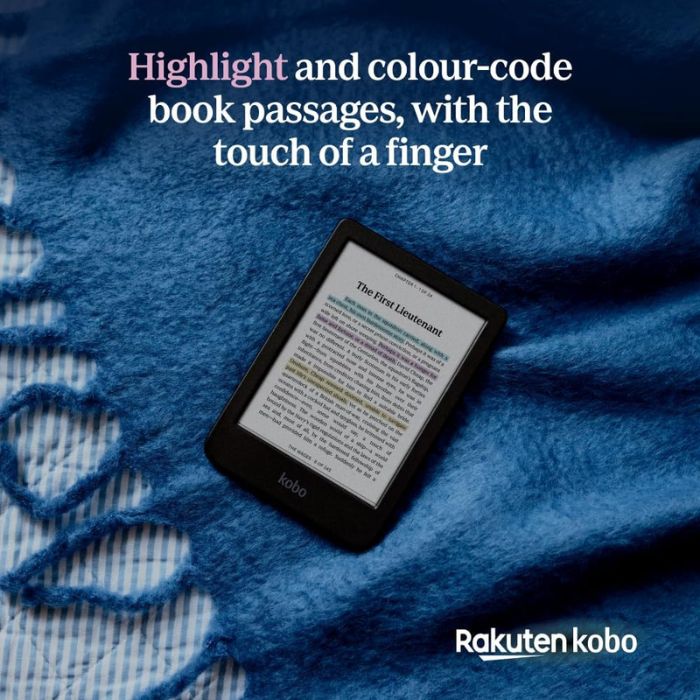 Kobo Clara Colour Đọc sách theo cách hoàn toàn mới, màn hình màu 6inch Kaleido, 300ppi, chống nước, Audiobook - Ảnh 6
