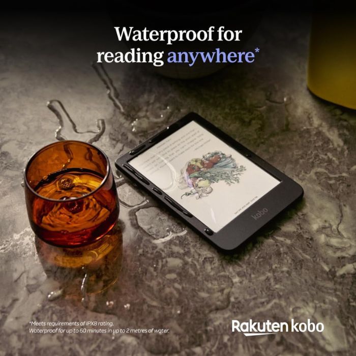 Kobo Clara Colour Đọc sách theo cách hoàn toàn mới, màn hình màu 6inch Kaleido, 300ppi, chống nước, Audiobook - Ảnh 3