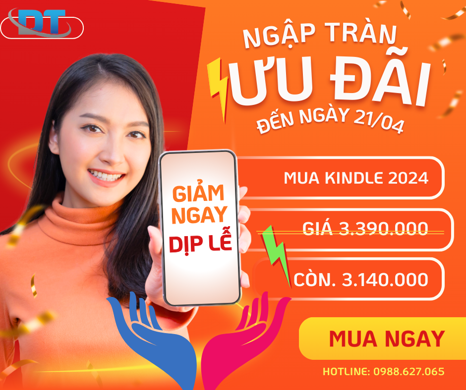 Máy đọc sash Kindle