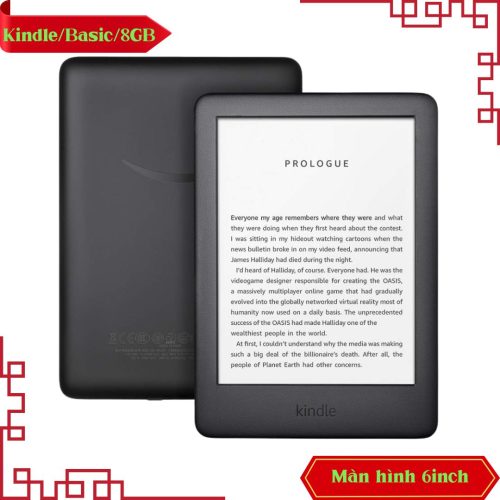 Kindle Basic 2019 - Máy Đọc Sách 8GB Nhỏ Gọn, Hiệu Năng Mạnh Mẽ! Máy đẹp như mới