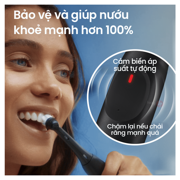 Oral-B iO2 đanh tan mọi vết bẩn