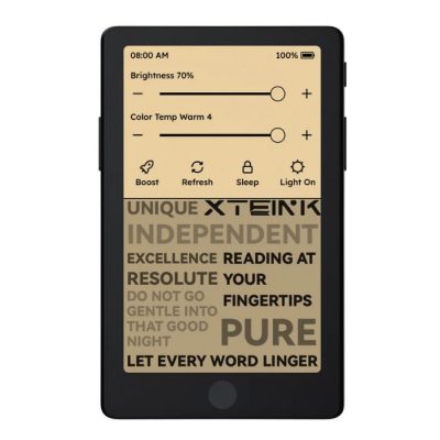 Máy Đọc Sách XTEINK X4 Pro Mini Có Đèn, Phím Lật Trang